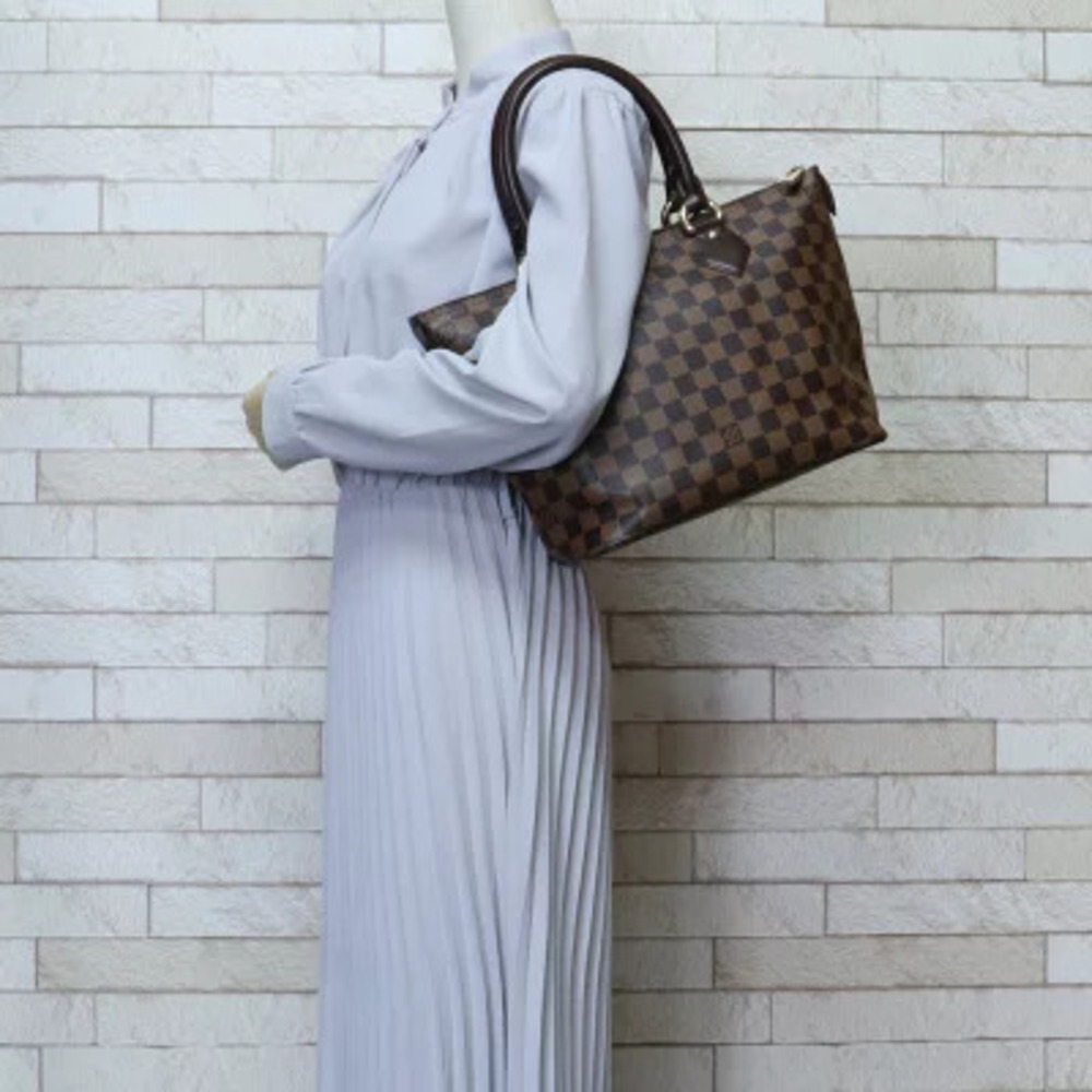 Louis Vuitton Brown Damier Canvas Saleya Shoulder Bag